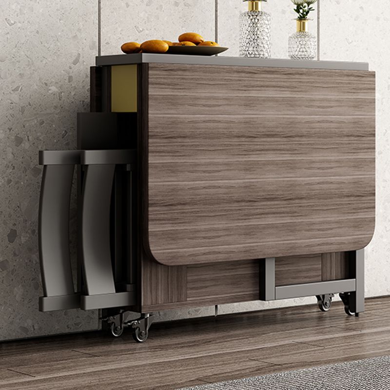 Moderne eetgelegenheid 1/3 pc's houten vouwtafel en stoelen