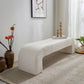 Contemporary Upholstered Bench Home Seating Bench in White with Legs Clearhalo 'Benches' 'Chairs & Seating' 'furn' 'furn_benches' 'Furniture' 'Living Room Furniture' 1200x1200_14331c64-bb28-4d29-8df0-59a5c1aa2950