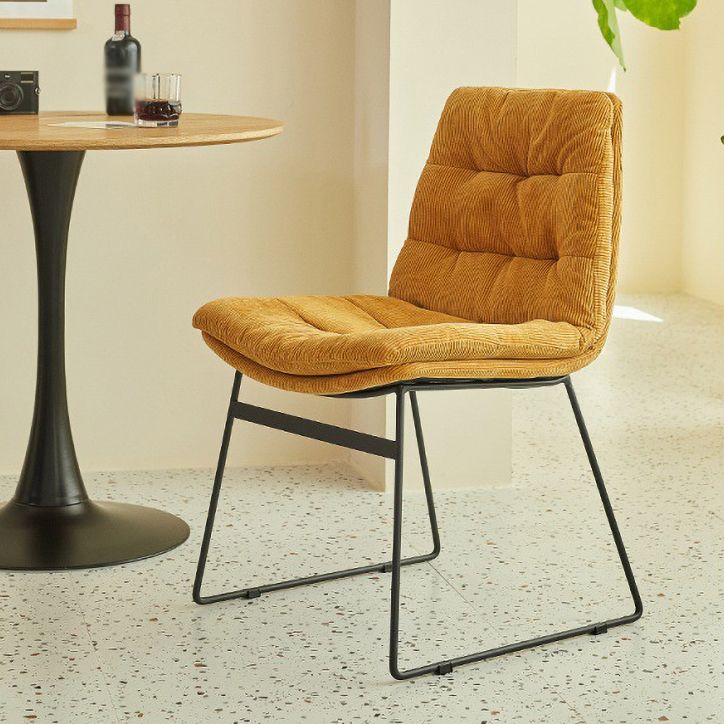 Contemporary Dining and Accent Chairs Matte Finish Parsons Side Chair Clearhalo ' kitchen&dining_furn' 'Dining Chairs' 'Dining Tables & Seating' 'dining_chair' 'Furniture' 'furniture_dining_chair' 'Kitchen & Dining Furniture' 'kitchen' 1200x1200_14380b13-5bae-406d-ad82-801037674981