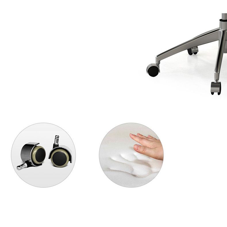 Contemporary Mid Back Task Chair with Padded Arms Upholstered Desk Chair with Metal Frame Clearhalo 'furn' 'furn_office_chair' 'Furniture' 'furniture_office_chair' 'Office Chairs' 'Office Furniture' 'office_chair' 1200x1200_143c1a75-4659-4c9b-928d-4d94a5c98531