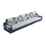 White/Blue Pillow Top Arm Pillowed Back Cushions Sectional Furniture Clearhalo 'furn' 'furn_sectionals' 'Furniture' 'furniture_sectionals' 'kitchen' 'kitchen_sectionals' 'Living Room Furniture' 'Sectionals' 1200x1200_143f5606-ebb5-4dfc-b339-e58a2726bb3a