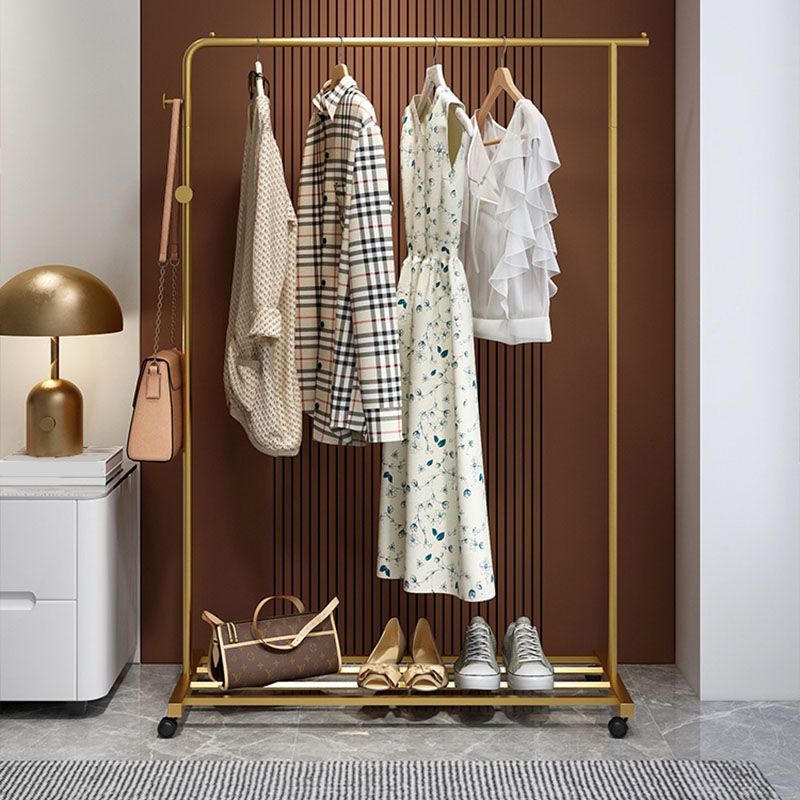 Industriële kaprek metaalachtig vrijstaand rek met universeel wiel