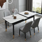 Modern Dining Table Rectangle Extendable Dining Table for Dining Room