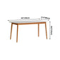 Contemporary White Standard Dining Table Sintered Stone Top Dining Table for Kitchen Clearhalo ' dining_table' 'Dining Tables & Seating' 'Dining Tables' 'furn' 'furn_dining_table' 'Furniture' 'furniture_dining_table' 'Kitchen & Dining Furniture' 'kitchen&dining_furn' 'kitchen' 'kitchen_dining_table' 1200x1200_14400c7b-bc9b-4250-a361-9e40e3c3cd86