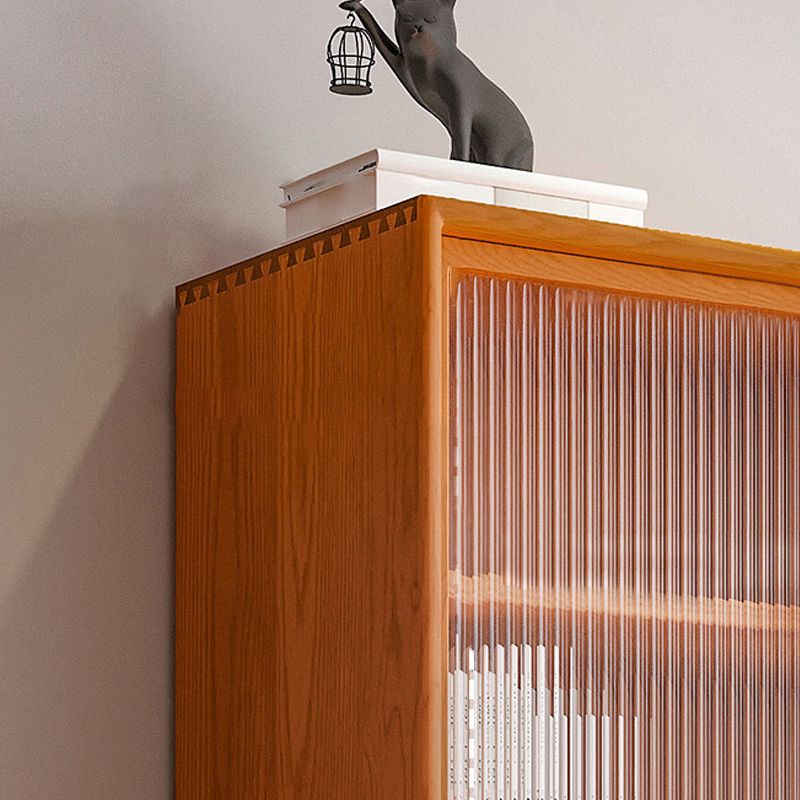 Bibliothèque de style moderne en bois massif fermé étagère pour le bureau à domicile