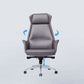 Modern Style Task Chair Leather Office Chair with Fixed Arms Clearhalo 'furn' 'furn_office_chair' 'Furniture' 'Office Chairs' 'Office Furniture' 'office_chair' 1200x1200_1440bed1-33f7-4636-bb5c-843d5f029646