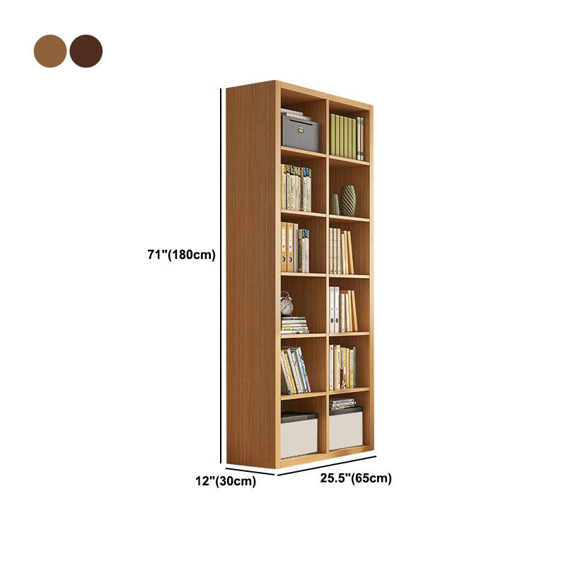 11,8 "W Scaffali standard Bookcase ingegnerizzato in legno chiuso.