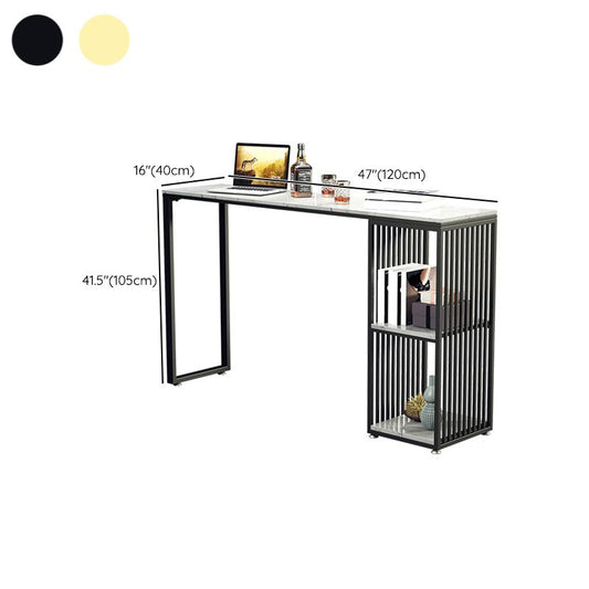 Set di pub in marmo in falsa moderna 1/3/4 pezzi set di barra della barra del rettangolo