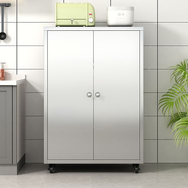 Server buffet di altezza da 42 pollici in metallo Server buffet per soggiorno per soggiorno