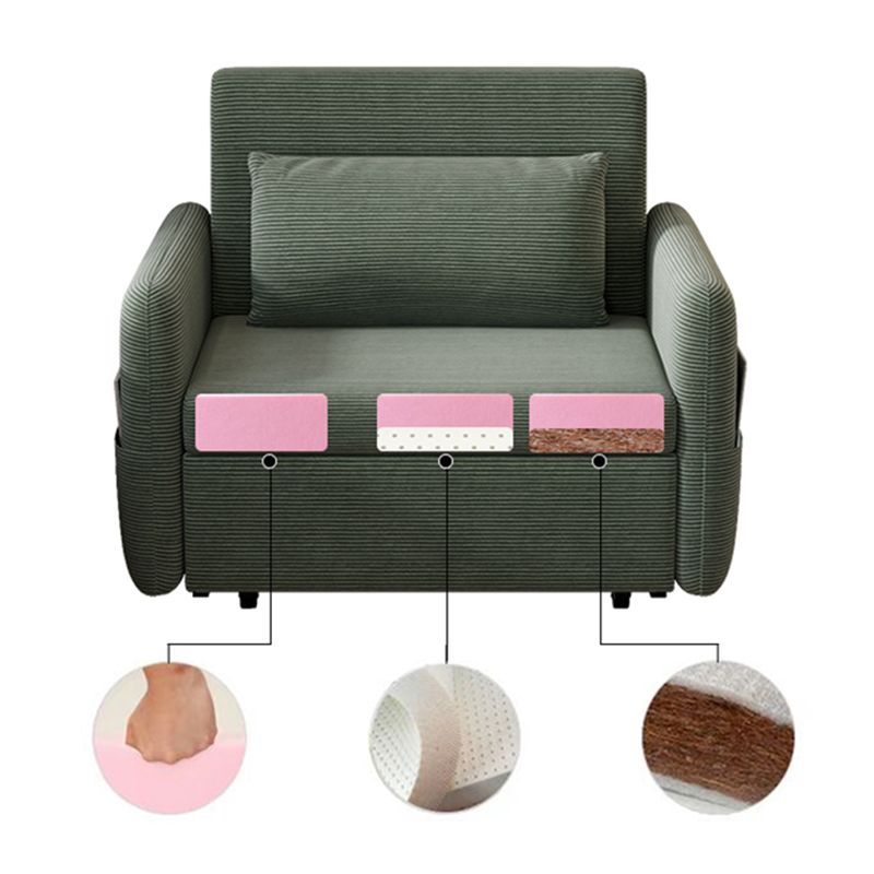 33 "divano dormiente scandinavo largo futon velluroy dormiente divano