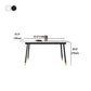 Metal Modern Rectangle Dining Table Sintered Stone Top Table with 4 Legs Clearhalo 'Dining Tables & Seating' 'Dining Tables' 'dining_table' 'furn' 'furn_dining_table' 'Furniture' 'Kitchen & Dining Furniture' 1200x1200_14469f55-46b9-4f58-bd4d-303d48b0ff4b