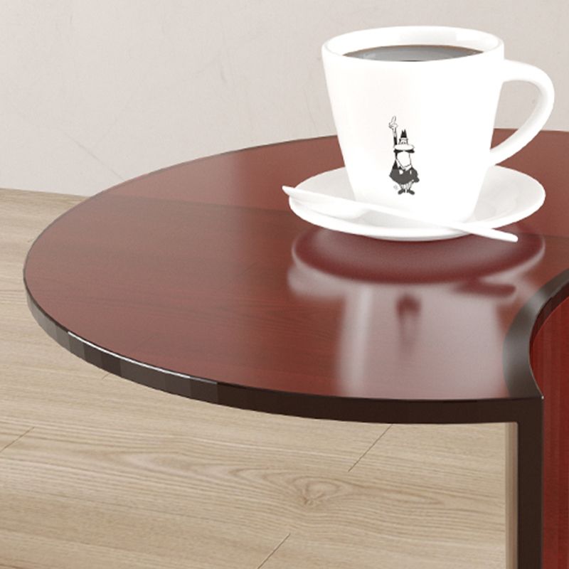 Tavolo da angolo acrilico moderno C End Table per soggiorno