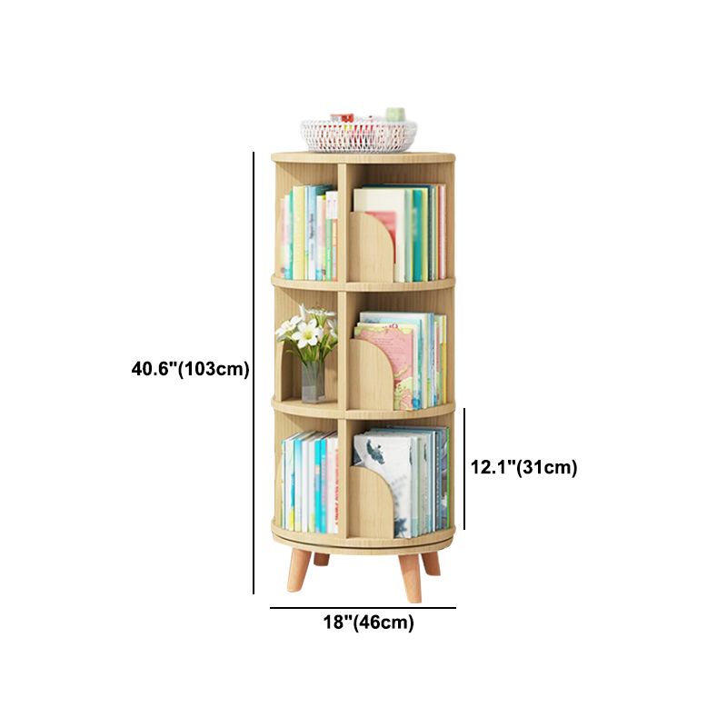 Solid Wood Bookshelf Contemporary Style Natural Bookcase for Home Office Clearhalo 'Bookcases' 'furn' 'furn_bookcases' 'Furniture' 'furniture_bookcases' 'kitchen' 'kitchen_bookcases' 'Living Room Furniture' 'Office Furniture' 1200x1200_14473852-b136-47ce-a1fb-c347916b2840