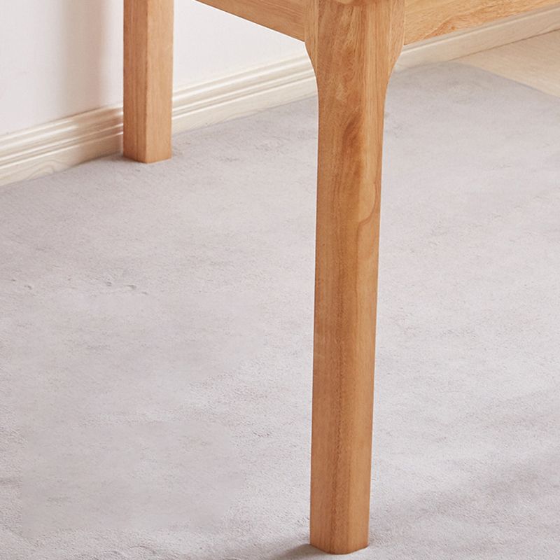 Modern Style Solid Wood Dining Table with Rectangle Shape Standard Height Table for Home Use Clearhalo 'Dining Room Sets' 'Dining Tables & Seating' 'dining_room_set' 'Furniture' 'furniture_dining_room_set' 'Kitchen & Dining Furniture' 'kitchen&dining_furn' 'kitchen' 1200x1200_14478743-6e65-4555-bf7c-c32d228ed137