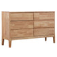 Contemporary Chest Squared Legs Solid Wood Grooves with Drawer Accent Chest Clearhalo 'Cabinets & Chests' 'cabinets_chests' 'furn' 'furn_cabinets_chests' 'Furniture' 'Living Room Furniture' 1200x1200_1447c56c-ab87-49de-a4dd-be0fd40ba638