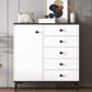 Contemporary Combo Dresser Solid Wood Bachelor's Chest for Home Clearhalo 'Bedroom Furniture' 'Dressers & Chests' 'dressers_chests' 'furn' 'furn_dressers_chests' 'Furniture' 1200x1200_144b2b33-b3c9-46fd-b1c5-3b2458e8314c