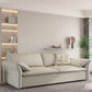 Contemporary Beige Futon Sleeper Sofa Bed with Solid Wood Storage Clearhalo 'furn' 'furn_futons' 'Furniture' 'Futons & Daybeds' 'Futons' 'Living Room Furniture' 1200x1200_144d24f1-6dde-4f29-b5bd-14dc174da54b