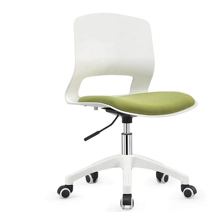 Modern Desk Chair Office Armless Chair Conference Chair with Wheels Clearhalo 'furn' 'furn_office_chair' 'Furniture' 'Office Chairs' 'Office Furniture' 'office_chair' 1200x1200_144d8369-3422-4373-8d4c-c86e35f7279a