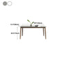 Sintered Stone Rectangle Dining Table Medieval Modern Table with Wooden 4 Legs Clearhalo 'Dining Tables & Seating' 'Dining Tables' 'dining_table' 'furn' 'furn_dining_table' 'Furniture' 'furniture_dining_table' 'Kitchen & Dining Furniture' 1200x1200_144dcb33-9341-4c12-aa5c-0ac7c9d0dcf4