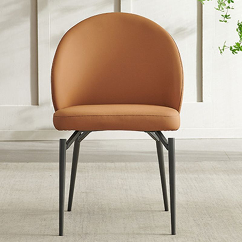 Sillas de comedor sin brazo sin acento de acento de comedor moderno