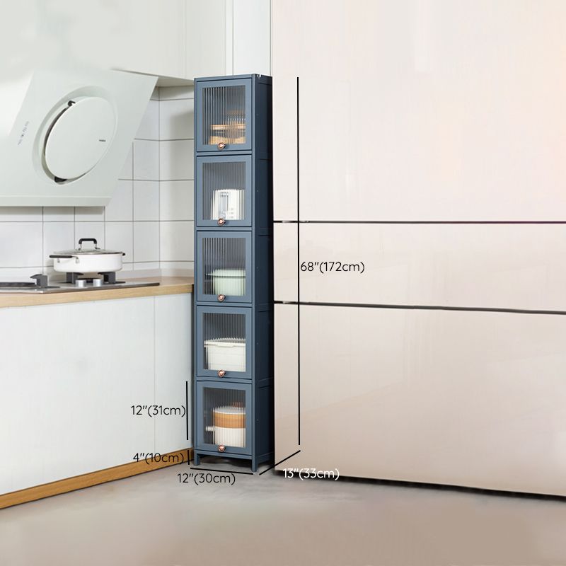 Mesa contemporánea de la mesa del aparador Bamboo con puertas para la cocina