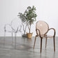 Modern Simple Arm Chair Plastic Base Stackable Dining Chair for Kitchen Clearhalo 'Dining Chairs' 'Dining Tables & Seating' 'dining_chair' 'furn' 'furn_dining_chair' 'Furniture' 'Kitchen & Dining Furniture' 1200x1200_145439d9-70d6-49d5-9aec-65ef9892a7c9