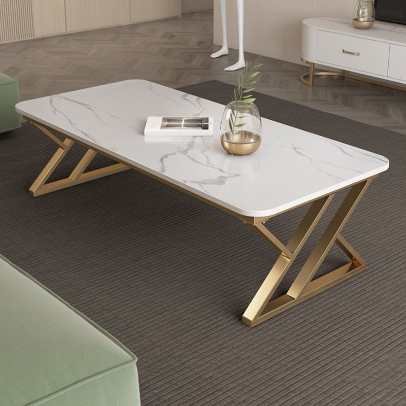 Slate Top Rectangular Coffee Table Trestle Coffee Cocktail Table Clearhalo 'Coffee & Accent Tables' 'Coffee Tables' 'coffee_tables' 'furn' 'furn_coffee_tables' 'Furniture' 'Living Room Furniture' 1200x1200_14578954-04d2-49d4-b7ad-903e02f5c278