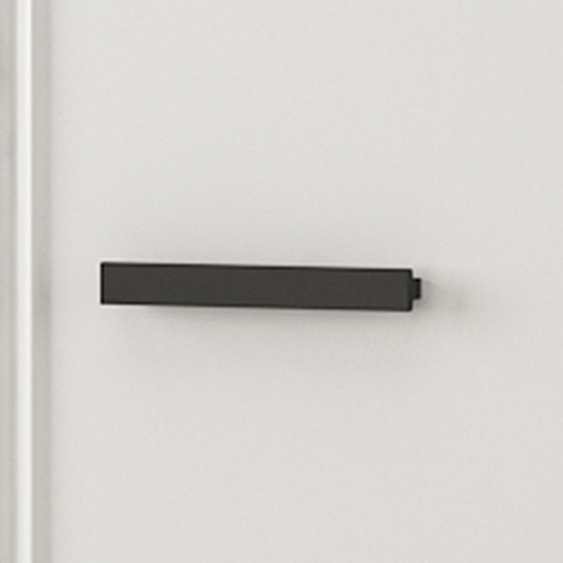 モダンなスレートトップコンボドレッサーホワイト /グレーの木製の収納チェストドレッサー