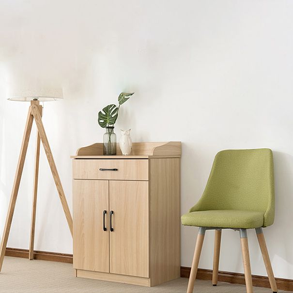 Scheda in legno ingegnerizzato in ingegnerizzazione della scheda glam con porta e cassetto per uso domestico