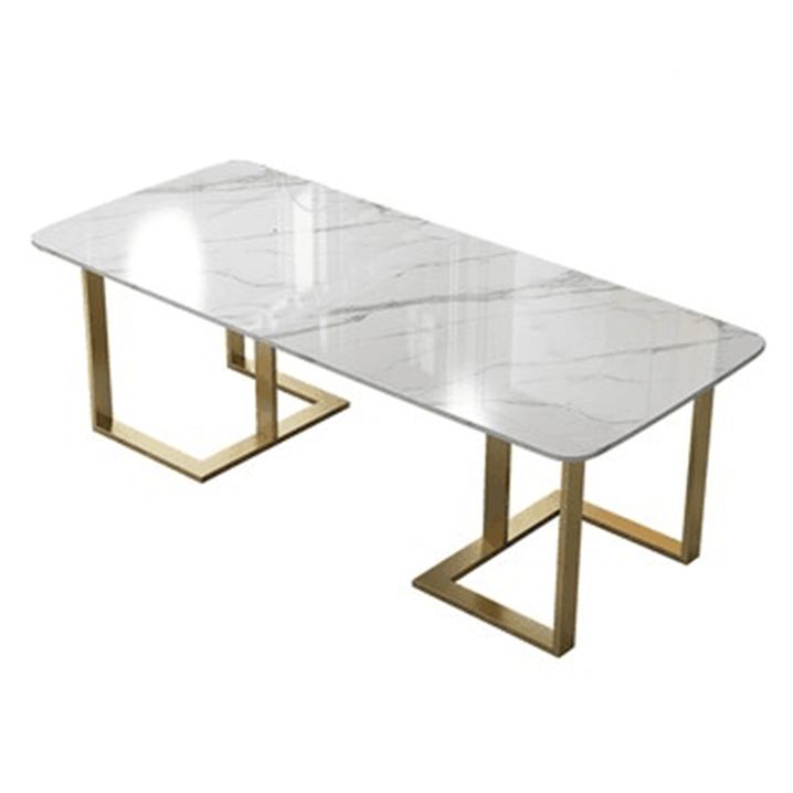 Zeitgenössischer 29,53 Zoll großer Büroschreibtisch gebogener weißer Schreibtisch gebogen