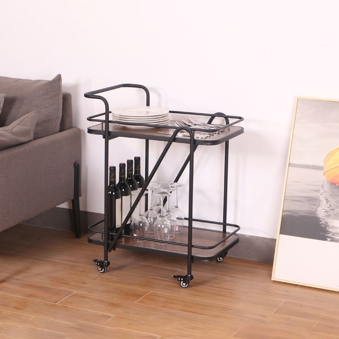 Tavolo da preparazione a rotolamento contemporaneo 31.1 "tavolo di preparazione al metallo per uso domestico