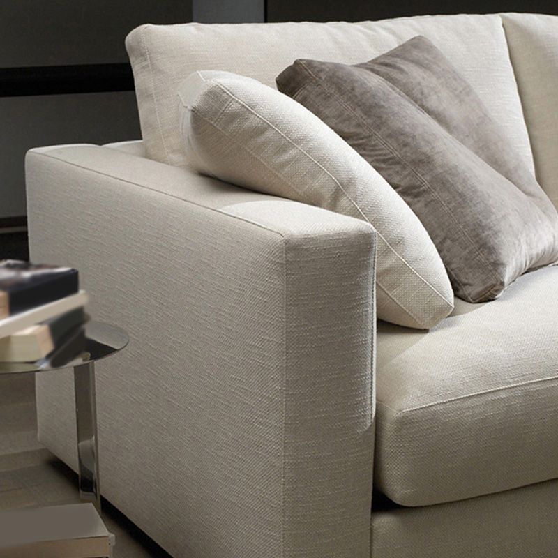 Modern Style Pillow Armrest Latex Seat Filled with Cotton & Imitation Leather Sofa Clearhalo 'furn' 'furn_sofas' 'Furniture' 'furniture_sofas' 'kitchen' 'kitchen_sofas' 'Living Room Furniture' 'Sofa' 'sofas' 1200x1200_1468f81d-c6e5-4276-8933-e4369cb63bfa