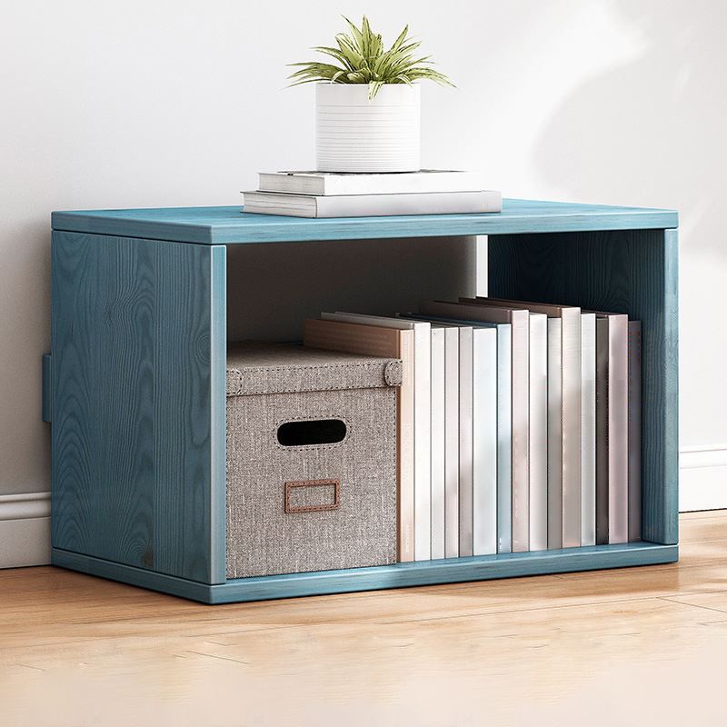 Contemporary Engineer Wood Bookshelf Open Back Bookcase,17.7"L x 7.9"W x 11"H Clearhalo 'Bookcases' 'furn' 'furn_bookcases' 'Furniture' 'Office Furniture' 1200x1200_146e589f-92bd-49d3-b6ce-004bb87a3efd