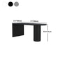 Irregular Shape Solid Wood Table for Restaurant Modern Island Table with Double Pedestal Clearhalo 'Dining Tables & Seating' 'Dining Tables' 'dining_table' 'furn' 'furn_dining_table' 'Furniture' 'furniture_dining_table' 'Kitchen & Dining Furniture' 'kitchen' 'kitchen_dining_table' 1200x1200_14718f49-bb3c-47e7-a969-4336d77825b9