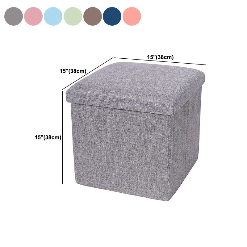 Modern Tear Resistant Cotton Cube Solid Color Square Cube for Drawing Room Clearhalo 'furn' 'furn_ottomans_poufs' 'Furniture' 'Living Room Furniture' 'Ottomans & Poufs' 'ottomans_poufs' 1200x1200_14721fcd-d021-4cec-bd96-d2a4be53ffb5