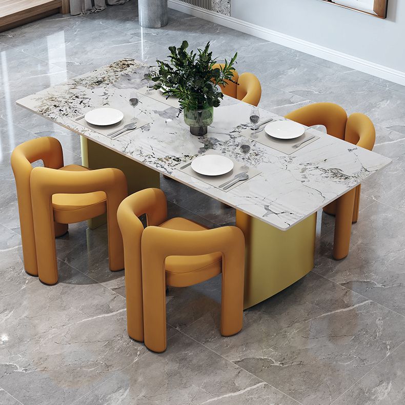 デザイナースタイルベルベットミーティングルームアームチェアオープンマット仕上げダイニングチェア