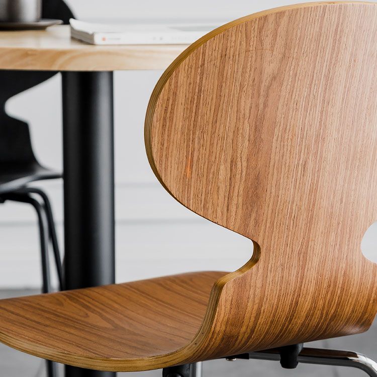 Contemporary Style Dining Chair Armless Side Chair with Metal Legs for Kitchen Clearhalo ' kitchen&dining_furn' 'Dining Chairs' 'Dining Tables & Seating' 'dining_chair' 'furn' 'furn_dining_chair' 'Furniture' 'furniture_dining_chair' 'Kitchen & Dining Furniture' 'kitchen' 1200x1200_14774265-5ad9-4557-89b4-b3c9a0b060c3