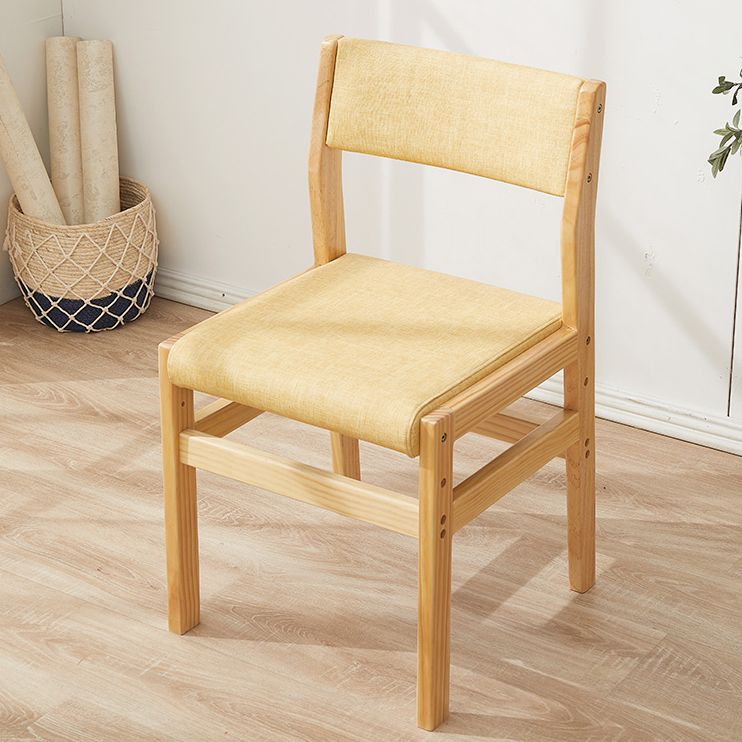 Wood Open Back Liftable Chairs Contemporary Kitchen Side Dining Room Chair Clearhalo ' kitchen&dining_furn' 'Dining Chairs' 'Dining Tables & Seating' 'dining_chair' 'Furniture' 'furniture_dining_chair' 'Kitchen & Dining Furniture' 'kitchen' 1200x1200_147ffb45-3f10-48ae-aa0d-6084e21f624b