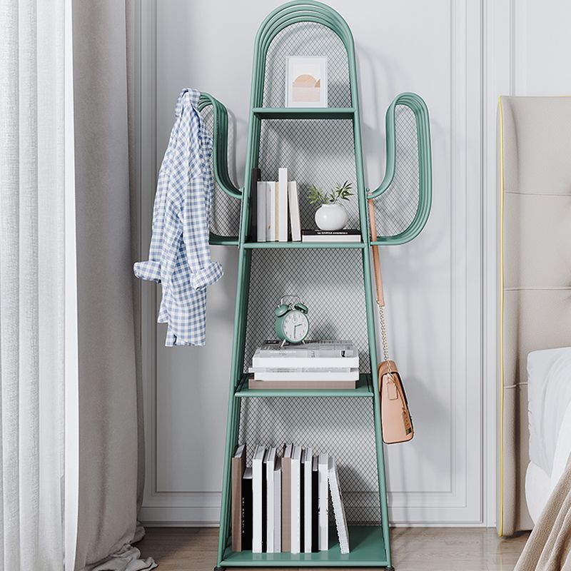 Closed Back Bookcase 59"H Scandinavian Style Bookshelf for Home Office Study Room Clearhalo 'Bookcases' 'furn' 'furn_bookcases' 'Furniture' 'furniture_bookcases' 'kitchen' 'kitchen_bookcases' 'Living Room Furniture' 'Office Furniture' 1200x1200_14812017-8568-40c4-91a3-bfa1f0cc779a