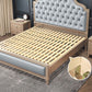 Modern Storage Bed Button-tufted Bed Frame with Headboard for Bedroom
