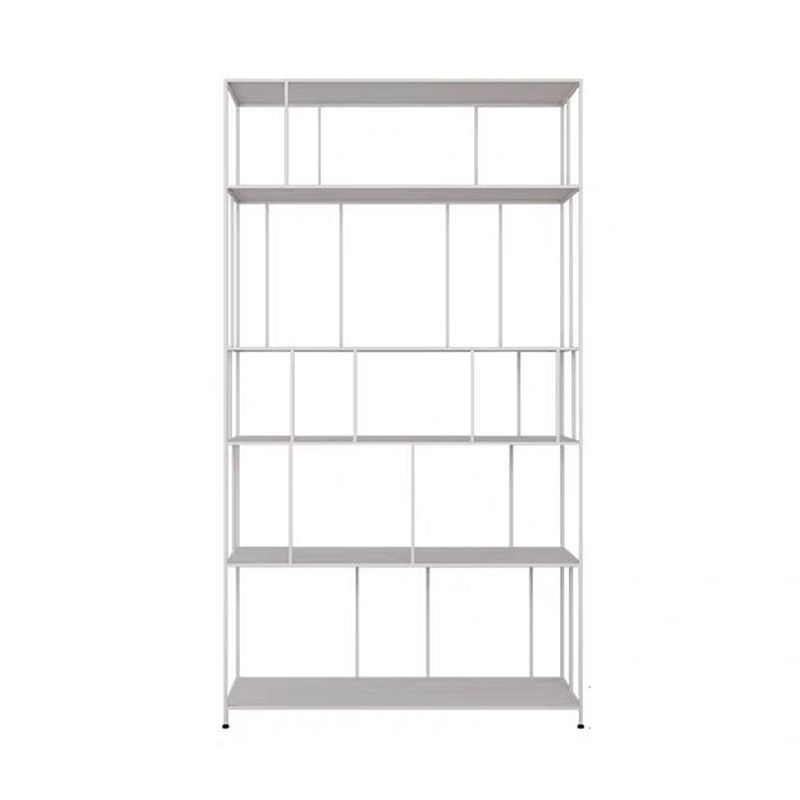 Industrial Style Metal Bookshelf 5-shelf Open Shelf Bookcase for Home Clearhalo 'Bookcases' 'furn' 'furn_bookcases' 'Furniture' 'furniture_bookcases' 'kitchen' 'kitchen_bookcases' 'Living Room Furniture' 'Office Furniture' 1200x1200_148477a9-9699-4714-9ce1-b77d3bae6c0e