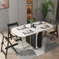 Contemporary Drop-Leaf Dining Room Collection Oval Furniture ,15"L x 31.5"W x 29.5"H Clearhalo ' dining_table' 'Dining Tables & Seating' 'Dining Tables' 'furn' 'furn_dining_table' 'Furniture' 'furniture_dining_table' 'Kitchen & Dining Furniture' 'kitchen&dining_furn' 'kitchen' 'kitchen_dining_table' 1200x1200_14886e62-1bcf-4187-9bc7-8423244012c3