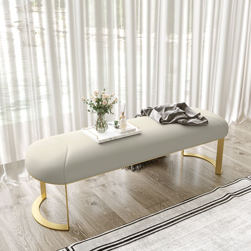 Rectangle 15.7" Wide Entryway Bench Cushioned Upholstered Seating Bench Clearhalo 'Benches' 'Chairs & Seating' 'furn' 'furn_benches' 'Furniture' 'Living Room Furniture' 1200x1200_14915ff0-c712-4f2c-92dc-5abddd81c9f5