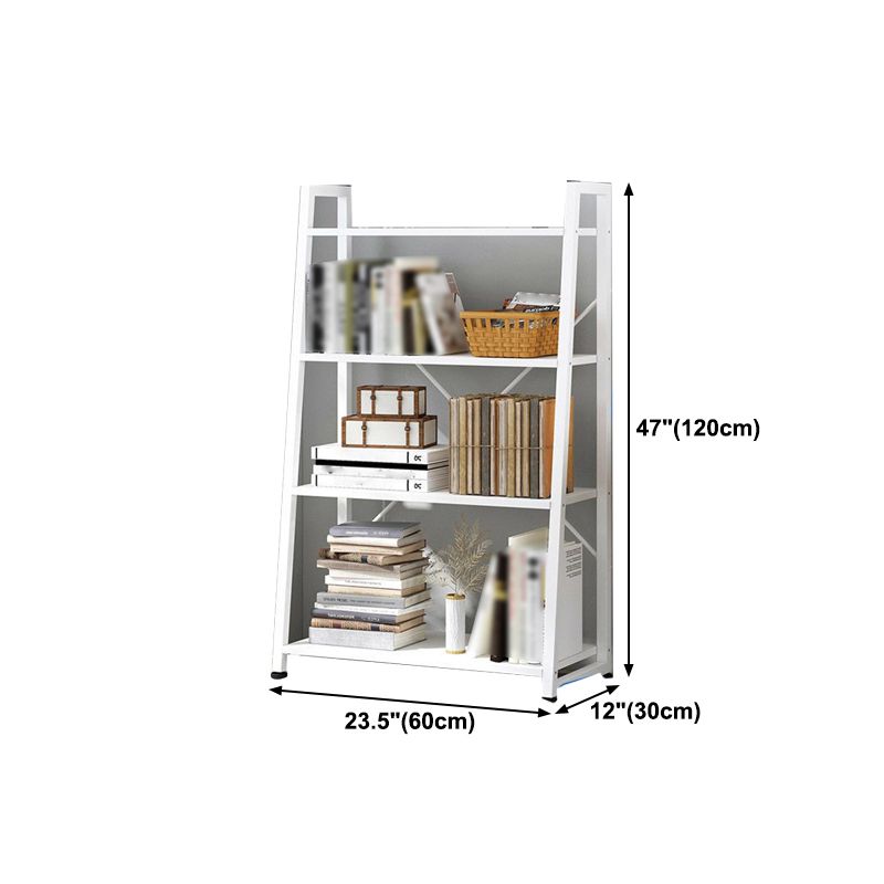 Industrial Vertical Open Bookshelf Metal Frame Manufactured Wood Shelf Bookshelf Clearhalo 'Bookcases' 'furn' 'furn_bookcases' 'Furniture' 'furniture_bookcases' 'kitchen' 'kitchen_bookcases' 'Living Room Furniture' 'Office Furniture' 1200x1200_149231f5-4fb8-4dcb-8cdd-3fb38ac0775f