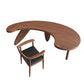 Modern Unconventional Shape Office Desk Solid Wood Writing Desk for Home Clearhalo 'furn' 'furn_office_desk' 'Furniture' 'Office Desks' 'Office Furniture' 'office_desk' 1200x1200_1493c3c0-ac0e-4576-8379-8ada7a7b90c3