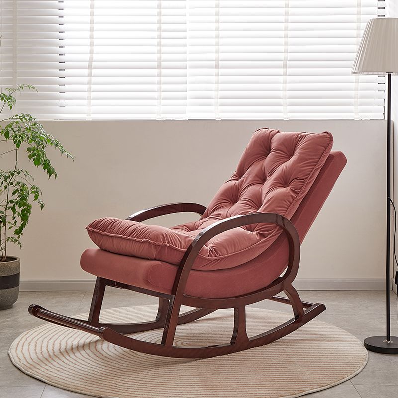 Modern Textured Rocking Chair Removable Cushions Rocker Chair for Living Room Clearhalo 'Chairs & Seating' 'furn' 'furn_rocking_chairs' 'Furniture' 'Living Room Furniture' 'Rocking Chairs' 'rocking_chairs' 1200x1200_1495bbaf-f667-40ed-ab54-91858a53cdd7
