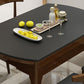 Table à abattant Stone Table de salle à manger style contemporain avec 4 pieds