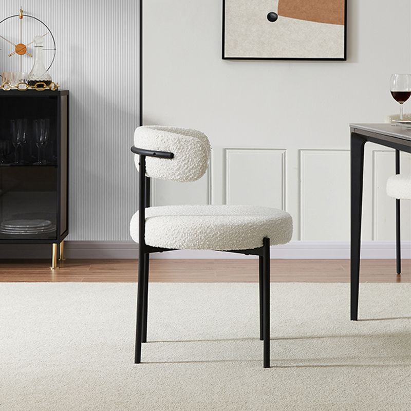 Open Back Dining Side Chair Contemporary Armless Dining Chairs Clearhalo 'Dining Chairs' 'Dining Tables & Seating' 'dining_chair' 'furn' 'furn_dining_chair' 'Furniture' 'Kitchen & Dining Furniture' 1200x1200_149acf75-a935-4342-9e8b-66e90c770578