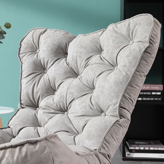 Chaise à bascule contemporaine de canapé simple chaise à bascule paresseuse pour le salon et la chambre