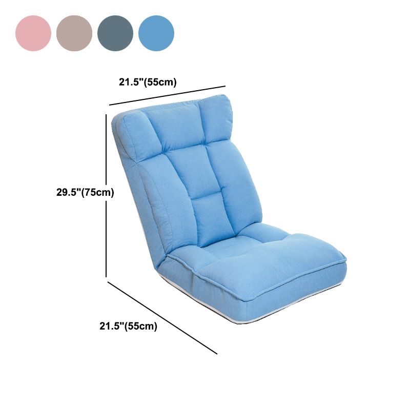 Linen Blend Sewn Pillow Back Chair for Apartment 21.65" Long Clearhalo 'Accent Chairs' 'accent_chairs' 'Chairs & Seating' 'furn' 'furn_accent_chairs' 'Furniture' 'Living Room Furniture' 1200x1200_149feb01-de20-465f-853f-c10430bd74b8